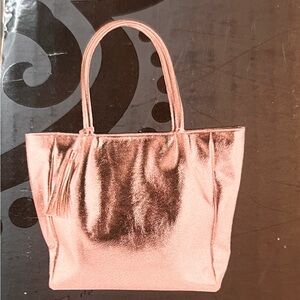 Ultra Chi- Silver Tote Bag new in box